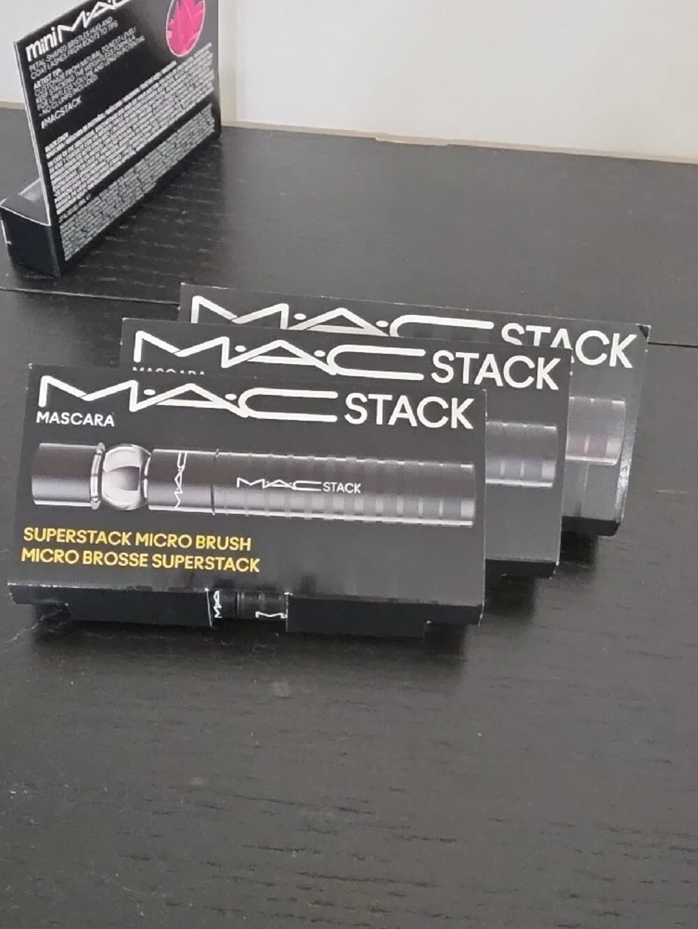 New MAC Stack Black Stack Mascara Bundle